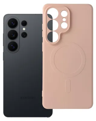 Obrázok produktu pre Puzdro vhodné pre Samsung S26 ULTRA, silikónové puzdro Mag Cover kompatibilné s MagSafe, ružové