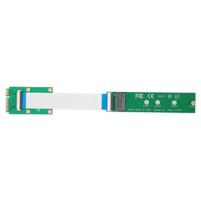 Obrázek produktu pro Karta adaptéru,Mini PCI‑,Karta adaptéru E,Karta adaptéru SSD,Adaptér MINI PCIE na NVMe M.2 NGFF SSD,Síťový adaptér,Adaptér
