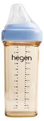 Produktbild von Hegen Babyflasche – 330 ml – PPSU – Blau | Trinkbecher & Trinklernbecher