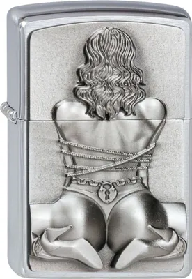 Produktbild von Zippo Benzin Feuerzeug "Bondage Girl" | Sexy Frau | Fessel Spiel | Sturmfeuerzeug