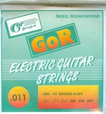 Obrázek produktu pro Gorstrings 6 N 6 93 Struny pro elektrickou kytaru