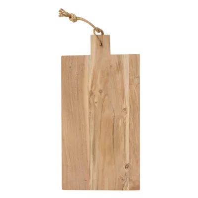 Produktbild von Ib Laursen Schneidebrett mit Griff Viereckig Natur (40x20x1cm)