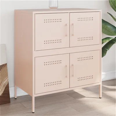 Produktbild von vidaXL Sideboard Rosa 68x39x79 cm Stahl