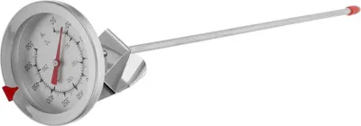 Produktbild von Fleischthermometer, Frittierölthermometer mit Topfclip, Kochen, Süßigkeiten, Kerzenherstellung, Zifferblatt, mechanisches Thermometer