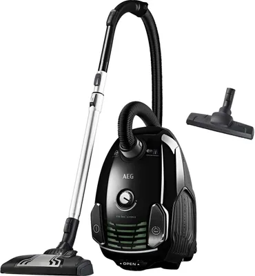 Produktbild von AEG VX6 Staubsauger mit Beutel (Neue technische Version) VX6-2-ÖKOX Schwarz