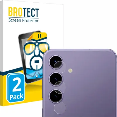 Produktbild von 2x Für Samsung Galaxy S24 Enterprise Edition (NUR Kameraschutz) Schutzfolie BROTECT Displayschutz Display Schutz Folie Klar Transparent