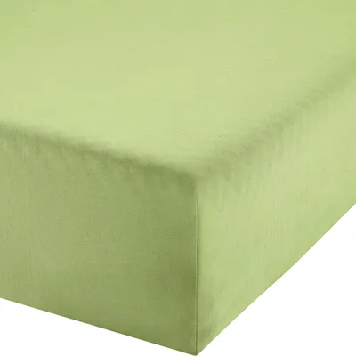 Produktbild von Erwin Müller Boxspring-Spannbettlaken Murnau" lindgrün 90x190 cm - 100x200 cm"