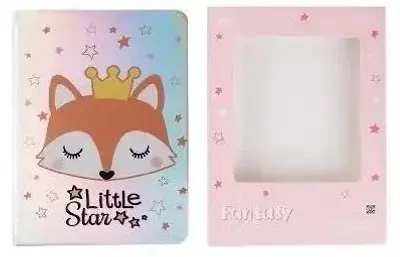 Immagine prodotto di Taccuino olografico con volpe 19x13,5 cm