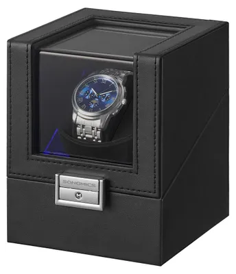 Produktbild von Uhrenbeweger – Automatischer Uhrenbeweger – Schwarz – 12,2 x 12,9 x 15,9 cm
