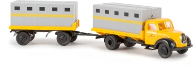 Produktbild von Brekina LKW Magirus Mercur Weber-Behälter-Lastzug Deuts