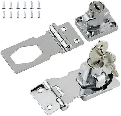 Immagine prodotto di Lucchetto pesante con chiave - 2 pezzi (6,4 cm)