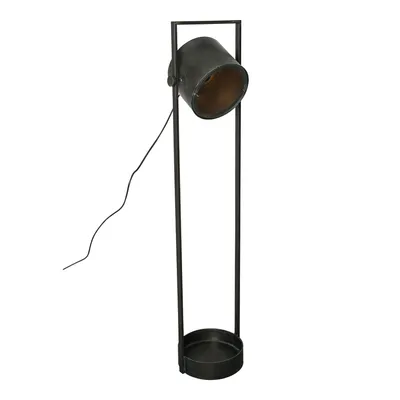 Productafbeelding van PTMD Derek staande lamp - 30x30x120 cm - Metaal - Zwart