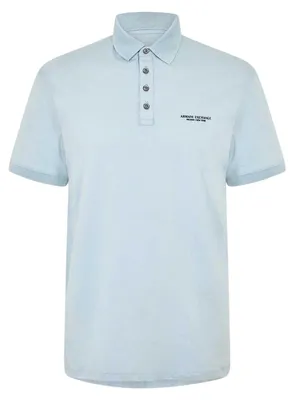Productafbeelding van Armani Exchange - Herenpolo, katoen, model GT16910 (maat XS) (Asgrauw)