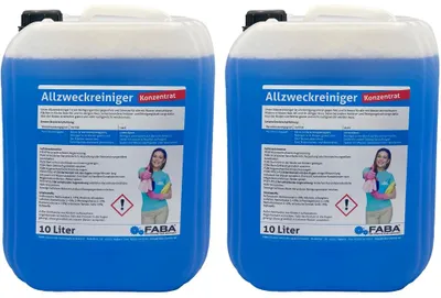 Produktbild von FABA Allzweckreiniger Konzentrat 2 x 10 L