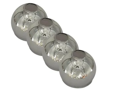 Produktbild von 4 Stück Lampenschirm E14 LED geeignet rauchfarbig Ersatzglas E14 smoke Rauchglas Ersatzglas Lampe Lampenschirm Glas Ersatz Lampenglas Ersatzglas