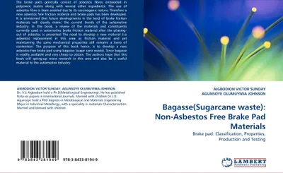 Produktbild von Bagasse(Sugarcane waste): Non-Asbestos Free  Brake Pad Materials