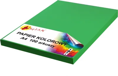 Immagine prodotto di Carta colorata A4 100g verde intensivo 100 fogli