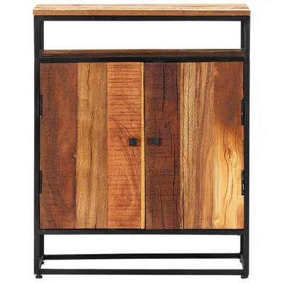 Obrázek produktu pro vidaXL Boční skříňka 60x35x76 cm Masivní staré dřevo a ocel