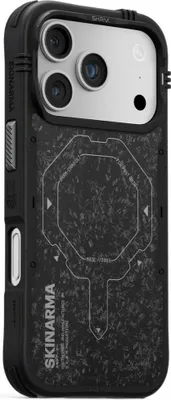 Zdjęcie produktu dla Etui Skinarma Vektor MagSafe do iPhone 17 Pro onyx