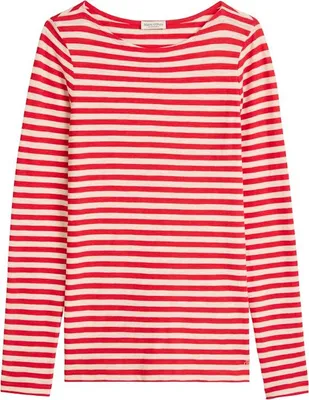 Produktbild von Jersey T-Shirts Longsleeve 7224 Medium Red_Multi_1 Größe