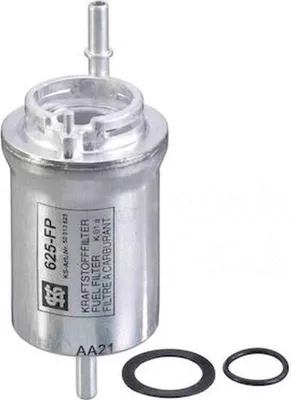 Imagen del producto de Filtro de combustible, filtro de línea, 152 mm, marca KOLBENSCHMIDT, compatible con, entre otros, vehículos VW GOLF