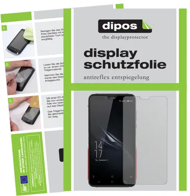 Produktbild von 2x Schutzfolie für Elephone Soldier matt Displayschutzfolie Folie Display Schutz