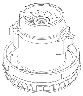 Produktbild von Original Kärcher Saugmotor für AD 3