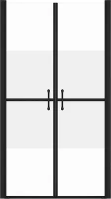 Zdjęcie produktu dla vidaXL Drzwi prysznicowe półmat ESG (93-96)x190 cm