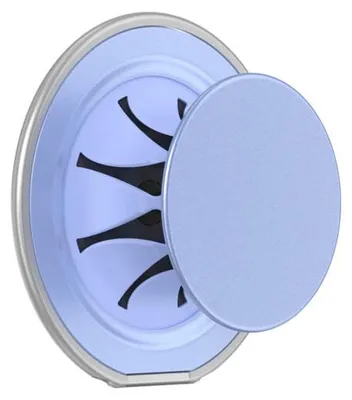 Imagen del producto de Soporte magnético PopGrip, diseño Low-Pro, color azul Aura