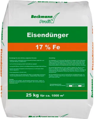 Produktbild von 25 kg Eisendünger 17% Eisen Sulfat f. ca. 1000m²