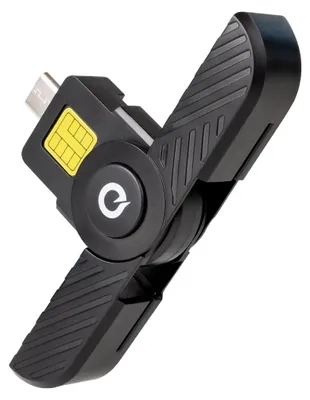 Zdjęcie produktu dla TooQ TQR-3011B, USB Type-C, Czarny, 12 g