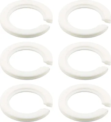 Produktbild von Lampenschirm-Adapterring E27 auf E14 Lampenschirm-Adapter Reduzierscheibe E27-Schraube Lampenschirm-Umrüstring-6 Stück