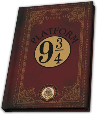 Produktbild von Harry Potter Notizbuch A6 Gleis 9 3/4
