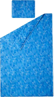 Produktbild von Orbisana Kühlmatte Wave 2er-Set Selbstkühlende Sommerdecke & Kühldecke