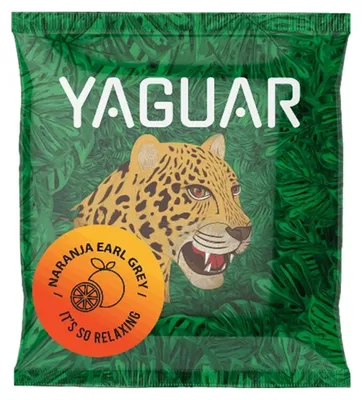 Obrázek produktu pro Čaj Mate Yaguar, příchuť pomeranče, Earl Grey, 50 g