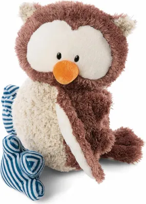 Obrázok produktu pre Nici Sova Oscar s otočnou hlavou z plyšu 50 cm pestrofarebná pestrofarebná jedna veľkosť