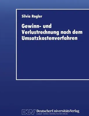 Obrázok produktu pre Gewinn- und Verlustrechnung nach dem Umsatzkostenverfahren