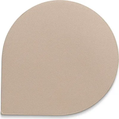 Produktbild von Untersetzer, 4er-Set, Kunstleder, Beige, 10 x 10 cm - Kela | Edel