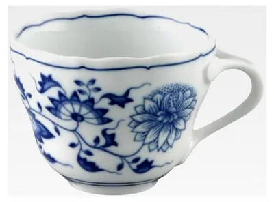Produktbild von Kaffeetasse Blau Zwiebelmuster 0,21 l