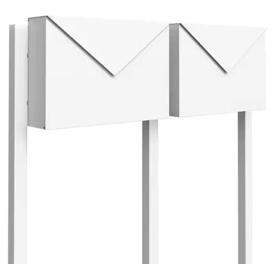 Produktbild von Briefkastenanlage Letter for Two in Weiß