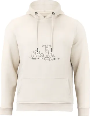Produktbild von Cotton Prime® Kapuzensweatshirt Leuchtturm - Moin L sand