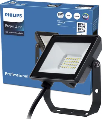 Obrázok produktu pre Philips 8719514954403, Čierna, IP65, Kov, I, U-držiak, 20 W