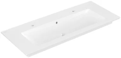 Immagine prodotto di Villeroy & Boch Venticello lavabo armoire, 2 trous pour robinet, avec trop-plein, 1200x500mm, 4104CKR1, 4104CKR1