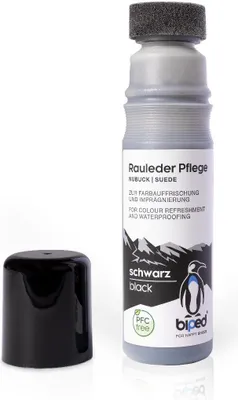 Produktbild von biped Rauleder Pflege zur Farbauffrischung und Imprägnierung - Velours Nubuk Pflege Stick 75 ml z2790(Schwarz)