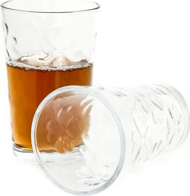 Produktbild von Almina 6er Set Teegläser Trinkglas Saftglas Wassergläser-Set aus Glas transparent