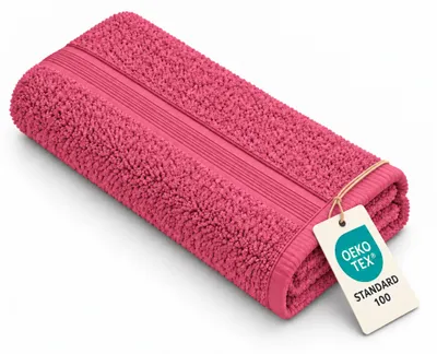 Immagine prodotto di Asciugamano per ospiti in spugna 500 g/m²  30 x 50 cm Rosa