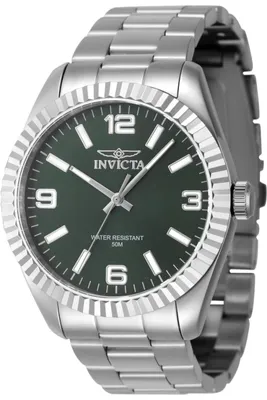 Immagine prodotto di Invicta Specialty 47450 Orologio da Uomo - Movimento al Quarzo - Acciaio Inossidabile con Quadrante Verde - 43 mm