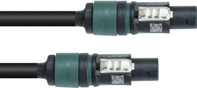 Produktbild von PSSO Lautsprecherkabel Speakon 4x4 5m sw (3022793E)