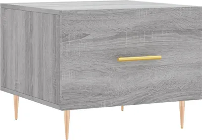 Produktbild von vidaXL Couchtisch Grau Sonoma 50x50x40 cm Holzwerkstoff