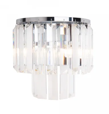 Obrázek produktu pro Nástěnné svítidlo MONACO, chromované, 2xG9x40W, kov, rozměry: 19x18x11 cm, IP20, Maxlight